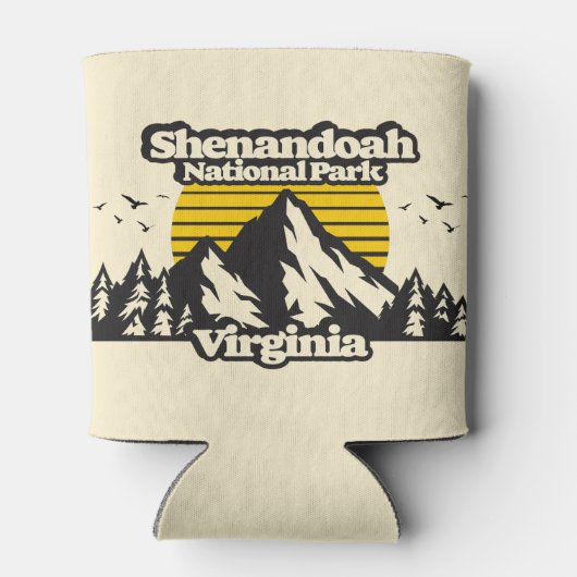 Nationaal park Shenandoah Blikjeskoeler (Achterkant)