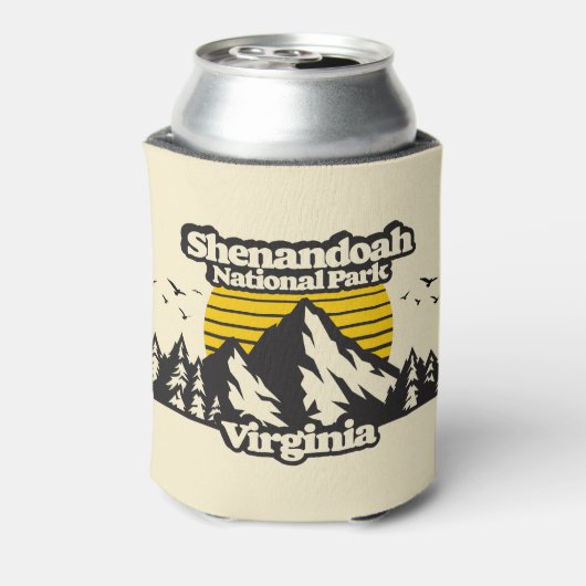 Nationaal park Shenandoah Blikjeskoeler (Blikje Achterkant)