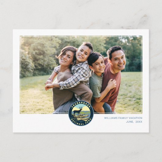 Nationaal park Shenandoah Briefkaart (Voorkant)