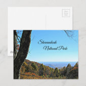 Nationaal park Shenandoah Briefkaart (Voorkant / Achterkant)