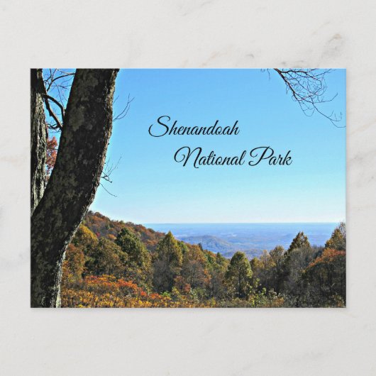 Nationaal park Shenandoah Briefkaart (Voorkant)