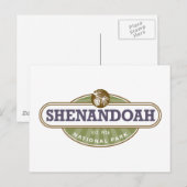 Nationaal park Shenandoah Briefkaart (Voorkant / Achterkant)