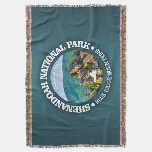 Nationaal park Shenandoah Deken (Voorkant Verticaal)