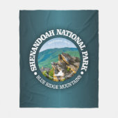 Nationaal park Shenandoah Fleece Deken (Voorkant)