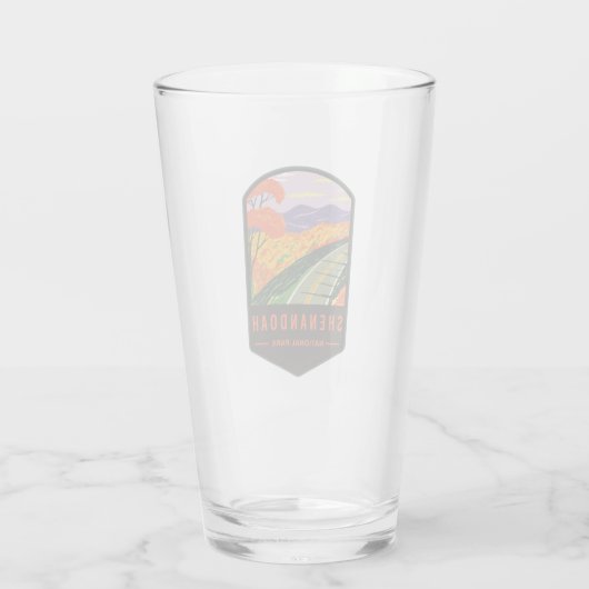 Nationaal park Shenandoah Glas (Achterkant)