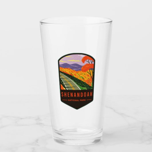 Nationaal park Shenandoah Glas (Voorkant)