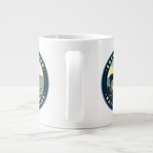 Nationaal park Shenandoah Grote Koffiekop (Achterkant)