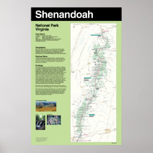 Nationaal park Shenandoah Grote Poster