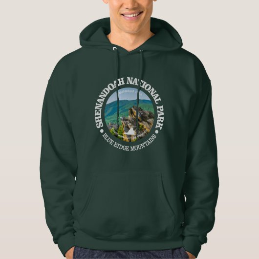 Nationaal park Shenandoah Hoodie (Voorkant)