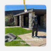 Nationaal park Shenandoah in Virginia Keramisch Ornament (Voorkant)