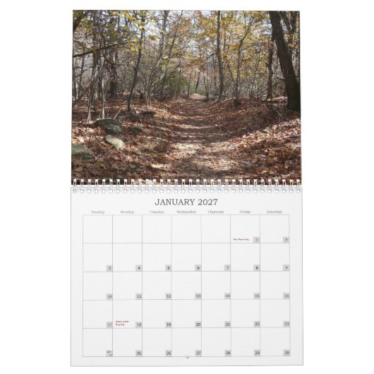 Nationaal park Shenandoah Kalender (Jan 2027)