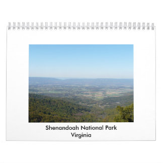 Nationaal park Shenandoah Kalender