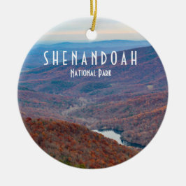 Nationaal park Shenandoah Keramisch Ornament