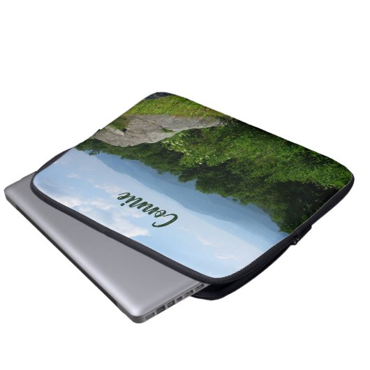 Nationaal Park Shenandoah Laptop Sleeve (Voorkant onderkant)