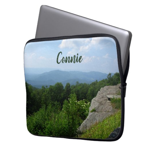 Nationaal Park Shenandoah Laptop Sleeve (Voorkant Links)