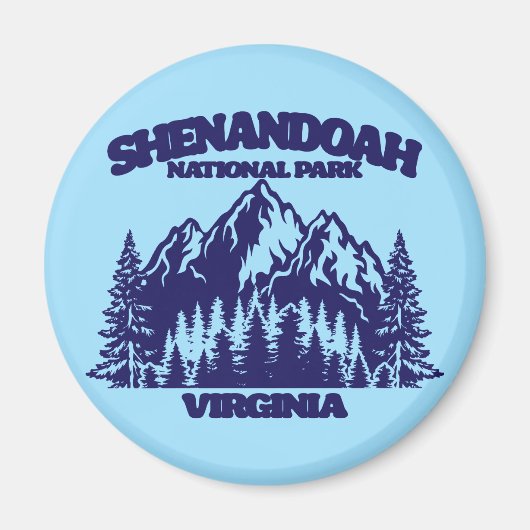 Nationaal park Shenandoah Magneet (Voorkant)