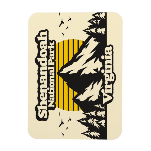 Nationaal park Shenandoah Magneet (Verticaal)
