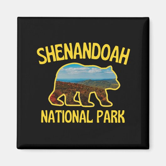 Nationaal park Shenandoah Magneet (Voorkant)