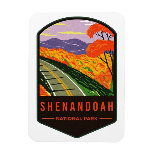 Nationaal park Shenandoah Magneet (Verticaal)