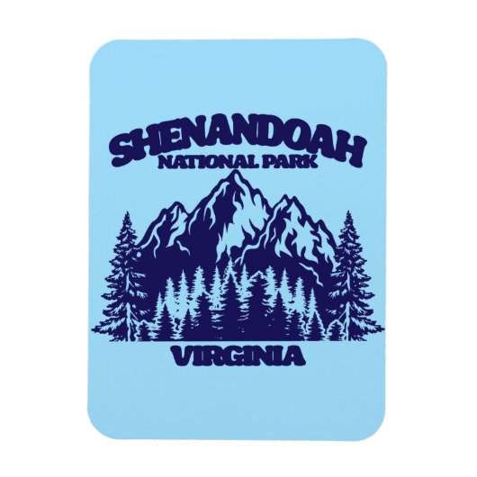 Nationaal park Shenandoah Magneet (Verticaal)