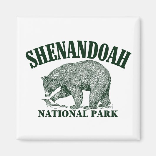 Nationaal park Shenandoah Magneet (Voorkant)