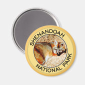 Nationaal park Shenandoah Magneet (Voorkant / Achterkant)