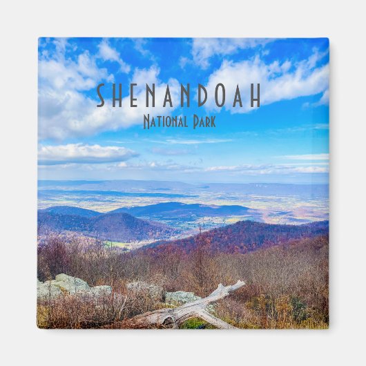 Nationaal park Shenandoah Magnet (Voorkant)