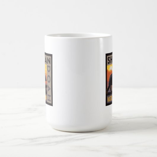 Nationaal park Shenandoah | Mama Beer & welpen Koffiemok (Center)