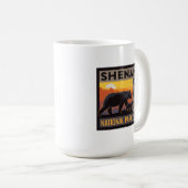 Nationaal park Shenandoah | Mama Beer & welpen Koffiemok (Voorkant rechts)