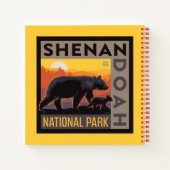 Nationaal park Shenandoah | Mama Beer & welpen Notitieboek (Achterkant)
