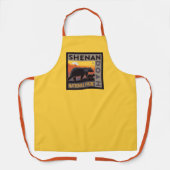 Nationaal park Shenandoah | Mama Beer & welpen Schort (Voorkant)