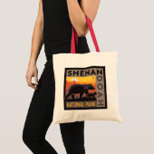 Nationaal park Shenandoah | Mama Beer & welpen Tote Bag (Voorkant (product))