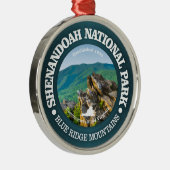 Nationaal park Shenandoah Metalen Ornament (Rechts)