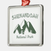 Nationaal park Shenandoah Metalen Ornament (Links)