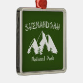 Nationaal park Shenandoah Metalen Ornament (Rechts)