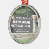 Nationaal park Shenandoah Metalen Ornament (Links)