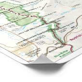 Nationaal park Shenandoah Poster (Hoek)