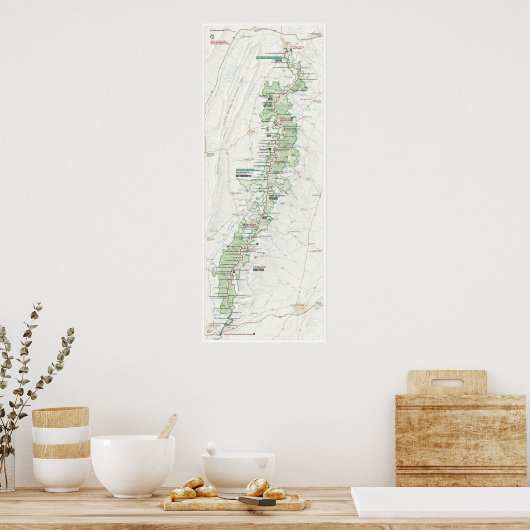 Nationaal park Shenandoah Poster (Keuken)