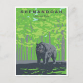  Nationaal Park Shenandoah Reizen Briefkaart (Voorkant)