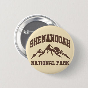Nationaal park Shenandoah Ronde Button 5,7 Cm