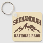 Nationaal park Shenandoah Sleutelhanger (Voorkant)