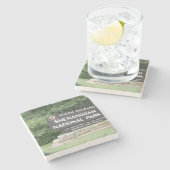 Nationaal park Shenandoah Stenen Onderzetter (Zijkant)