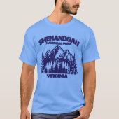 Nationaal park Shenandoah T-shirt (Voorkant)