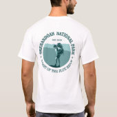 Nationaal park Shenandoah T-shirt (Achterkant)