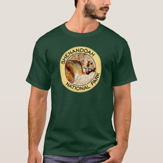 Nationaal park Shenandoah T-shirt (Voorkant)