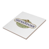 Nationaal park Shenandoah Tegeltje (Zijkant)