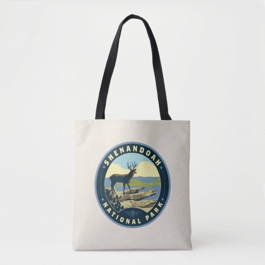 Nationaal park Shenandoah Tote Bag (Voorkant)