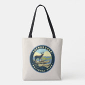 Nationaal park Shenandoah Tote Bag (Achterkant)