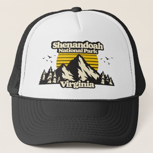 Nationaal park Shenandoah Trucker Pet (Voorkant)