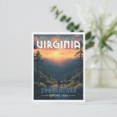 Nationaal Park Shenandoah, Virginia Briefkaart (Staand voorkant)